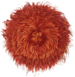 Beliani JUJU - Wanddecoratie - Oranje - Veren