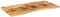 vidaXL - Bureaublad - met - ronding - 120x50x2,5 - cm - massief - ruw - mangohout