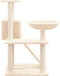 vidaXL - Kattenmeubel - met - sisal - krabpalen - 82 - cm - crèmekleurig