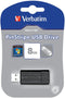 Verbatim Store 'n' Go PinStripe - USB 2.0 - 8GB - Zwart