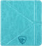 Origami Sleepcover Geschikt voor Tolino Vision 6 Hoes Cover Turquoise *