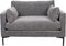 Zuiver Summer Loveseat Antraciet - Grijs