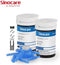 Sinocare - Teststrips & Lancetten - 100 stuks (100 teststrips en 100 lancetten)