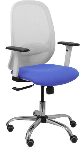 Bureaustoel P&C 354CRRP Wit Licht Blauw