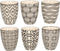 Cosy&Trendy Nikko Black Beker - Ø 7.3 cm - Set-6