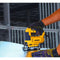 DEWALT DWE349-QS - Pendeldecoupeerzaag - 650W 500-3200tpm - Capaciteit staal/hout 15/75mm - Verstekhoek 0-45
