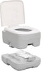 vidaXL - Campingtoilet - en - wasbak - draagbaar