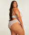 Hunkemöller Marilee - Voorgevormde longline beugel bh - Kant - Wit - maat E85