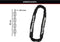 Master Lock 8392EURDPRO - Ketting - 90 cm gehard staal - Zwart