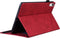 Lunso - Geschikt voor iPad 10 (2022) - Luxe Bookcase hoes - Rood