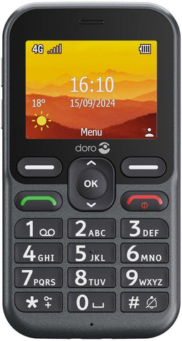 Doro Leva L10 - Mobiele telefoon - 2,4" LCD scherm - Zwart
