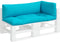 vidaXL - Palletkussens - 3 - st - oxford - stof - turquoise