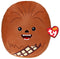 Ty Squish-A-Boo Chewbacca - Knuffel 20 cm - Officieel gelicenseerd Star Wars product - Bruin