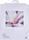 Thea Gouverneur - Borduurpakket met telpatroon - 495A - Voorgesorteerde DMC Garens - Magnolia - Aida - 15 cm x 14 cm - DIY Kit