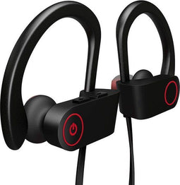 Draadloze in-ear Bluetooth oordopjes, Sport headset - Wireless Headset - zwart/rood U8