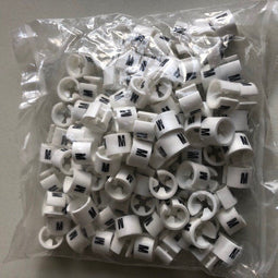 Minimarker wit/zwart M 100st