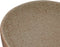 vidaXL - Opzetwasbak - ovaal - 59x40x14 - cm - keramiek - zandkleurig - en - bruin