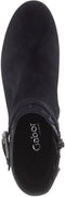 Gabor Enkellaarsjes - H-leest - Blokhak 2 cm - Blauw (38.5)