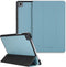 Selencia Tablet Hoes Geschikt voor Samsung Galaxy Tab A7 - Selencia Nuria Vegan Lederen Trifold Bookcase - Lichtblauw