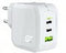 Green Cell CHARGC08 - Oplader - 65W Power Delivery 3.0 Quick Charge 3.0 - Wit