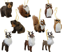 Dieren plastic l3b12h9.5 cm a9 kerst