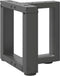 vidaXL - Salontafelpoten - 2 - st - T-vormig - 30x25x(30-31) - cm - staal - antraciet