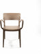 Wing Stapelstoel met armleuning zand beige - SET VAN 4