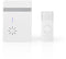 Nedis DOORB212WT - Draadloze Deurbelset - Ontvanger met batterijvoeding - Wit