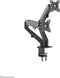 Neomounts DS70-700BL2 - Bureausteun - Full motion voor 2 schermen tot 27