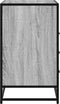 vidaXL - Ladekast - 70x41x70 - cm - bewerkt - hout - grijs - sonoma - eikenkleurig