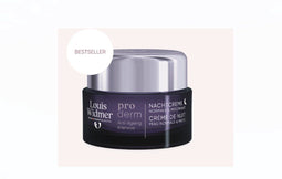 Louis Widmer Proderm - Nachtcrème Licht Geparfumeerd - Voedt en hydrateert - 50ml