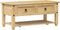 vidaXL - Salontafel - met - lades - Corona - 100x48x45 - cm - massief - grenenhout