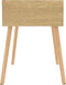 vidaXL - Nachtkastjes - 2 - st - 40x40x56 - cm - bewerkt - hout - sonoma - eikenkleurig