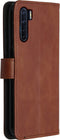 iMoshion Hoesje Geschikt voor Oppo Reno3 / A91 Hoesje Met Pasjeshouder - iMoshion Luxe Bookcase - Bruin