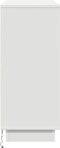 vidaXL - Dressoir - met - LED - Wit - 90x32x75 - cm - Geengineerd - Hout