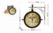 TFA - Wandklok und Thermometer NOSTALGIE 60.3011 - altkupfer