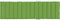 vidaXL - Ligbedkussen - 200x70x4 - cm - stof - gemêleerd - groen
