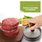 HI NATURE™ Burgermakers - Professionele Hamburgerpers - Smash Burger - Ø11,6 cm - Zilver