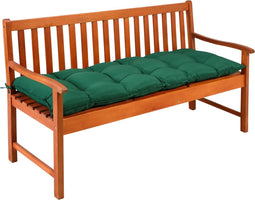 Detex - Zitbankkussen - Weerbestendig Visco-effect - Groen 145x45x8cm
