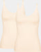 Sloggi GO - Dames Hemden - 2-pack van organisch katoen - Beige
