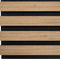tectake® Akoestische Panelen - Set van 2 - Geluidsisolatie - 60 x 120 cm - Eiken (2 stuks)