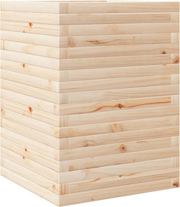 vidaXL - Plantenbak - 50x50x68,5 - cm - massief - grenenhout