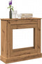 vidaXL - Haardombouw - 90x30x90 - cm - bewerkt - hout - artisanaal - eikenkleurig