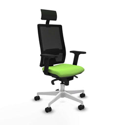 Bureaustoel met hoofdsteun Piqueras y Crespo 2D026N1 Pistache