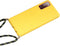 Lunso - Backcover hoes met koord - Geschikt voor Samsung Galaxy S20 FE - Geel