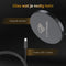 Golden Sound draadloze oplader - Snellader 15W - Magnetische oplader - USB-C - Zwart