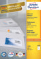 Avery 3478 - Multi-Function Labels - 210x297mm - 100 etiketten (100 vellen)