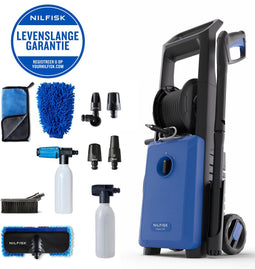 Nilfisk Classic 150 - Hogedrukreiniger - 150 bar - Complete car wash set