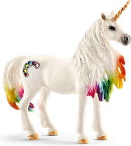 schleich BAYALA Regenboogeenhoorn, merrie - Speelfiguur - Kinderspeelgoed voor Jongens en Meisjes - 5 tot 12 jaar - 70524