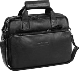 The Chesterfield Brand Leren Fietstas Zwart Geneva